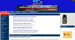 Desktop Screenshot of bedfordbaseballsoftball.com